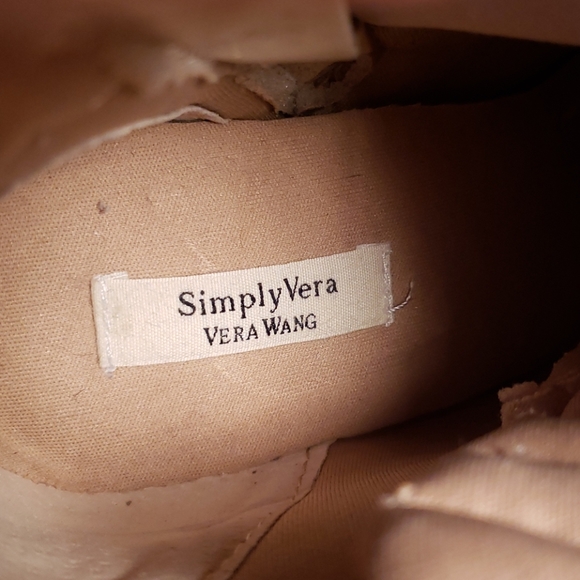 Simply Vera Wedge Sneakers Sz. 9 - Picture 6 of 7